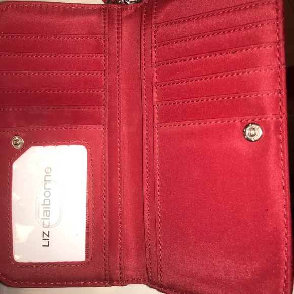 Liz Claiborne. Wallet w/strap. Like new condition. - Picture 6 of 8